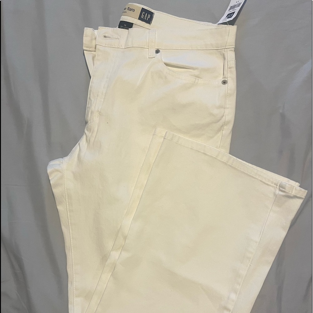 Jeans low rise flare